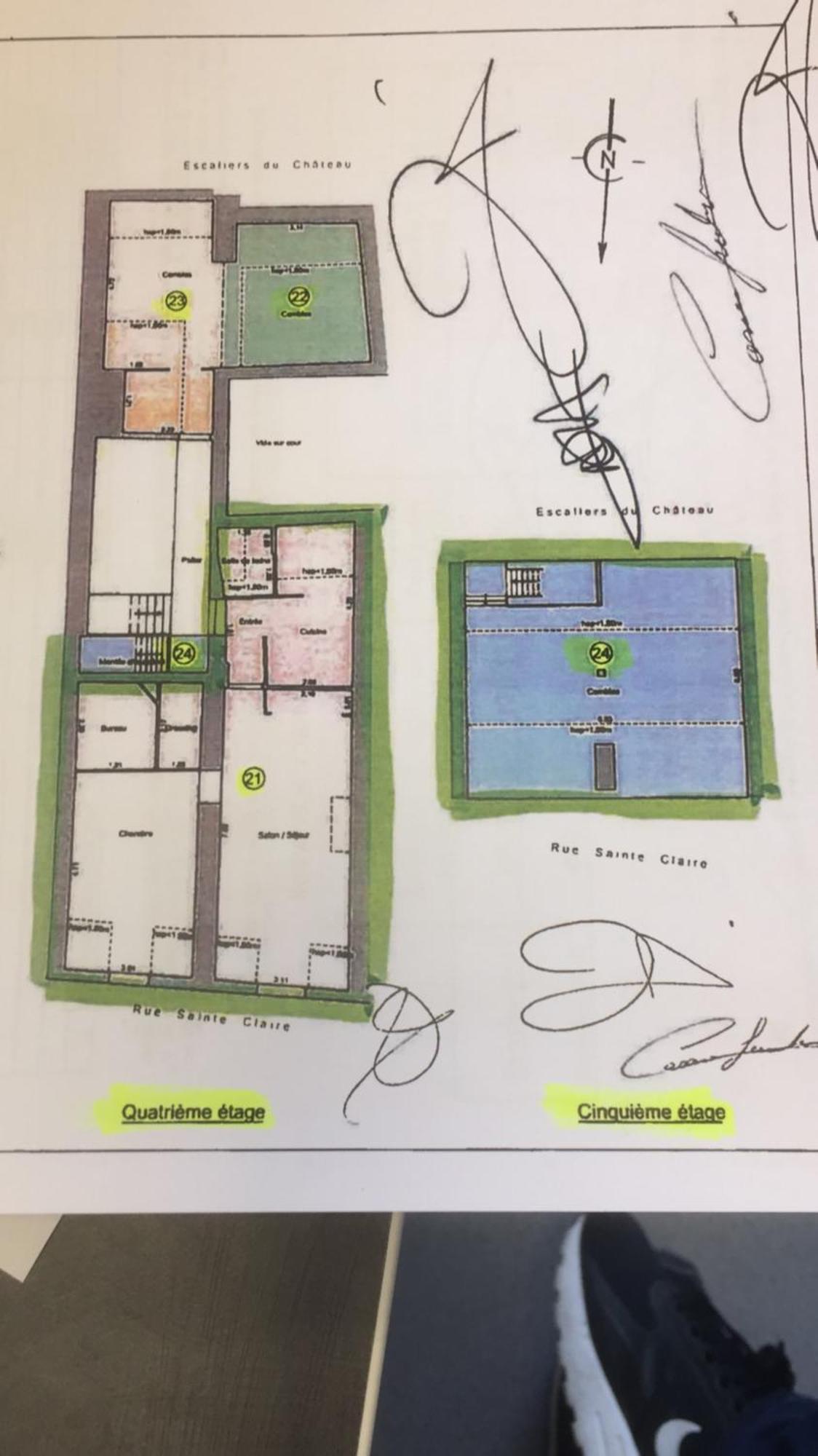 Annecy Duplex 80 m2 4ou 6 pers vieille ville proche Gare-Lac 4e étage Esterno foto